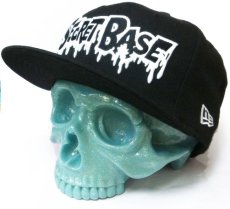 画像1: 1/1 SKULL HEAD & New Era? 9FIFTY? GREEN RAME SET (G.I.D.) (1)