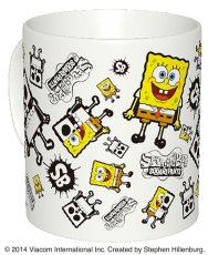 画像5: X-RAY SPONGEBOB MUG CUP SET (RESTOCKED) (5)