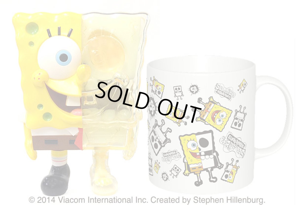 画像1: X-RAY SPONGEBOB MUG CUP SET (RESTOCKED) (1)