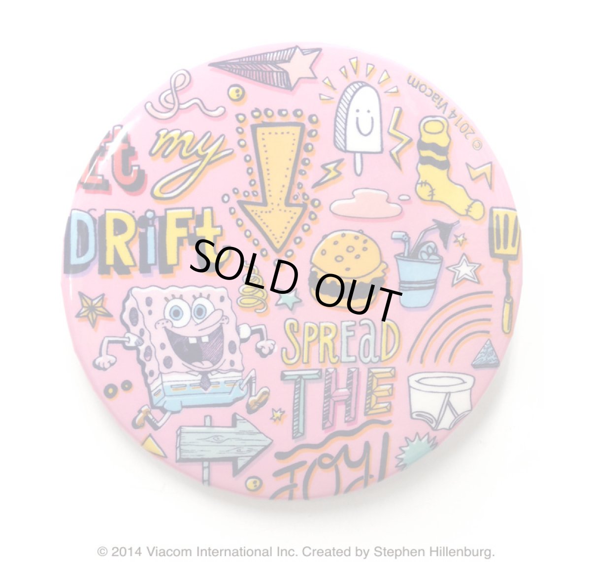 画像4: X-RAY SPONGE BOB BADGE SET (4)