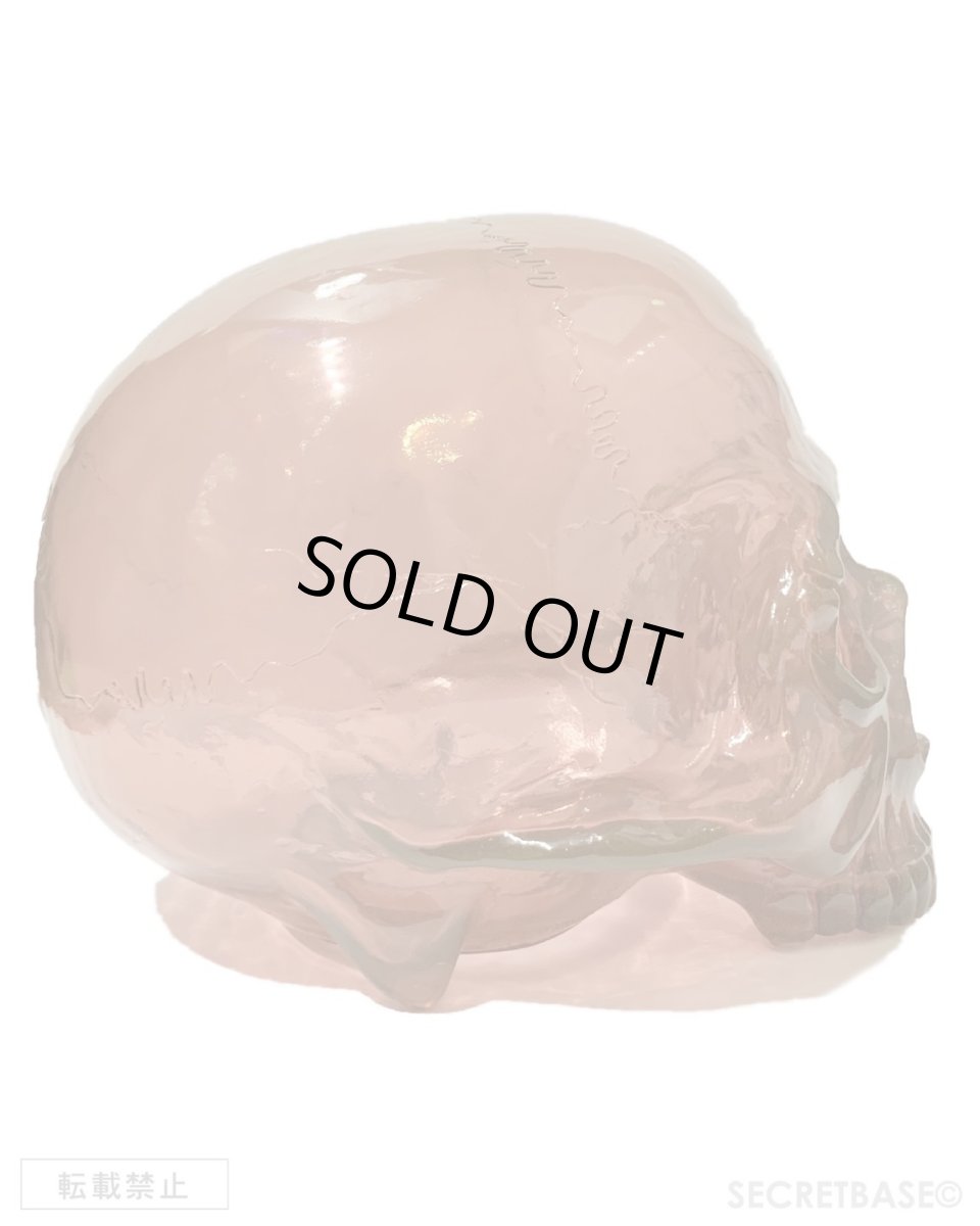 画像5: 1/1 SKULL HEAD CLEAR REDDISH BROWN  (5)