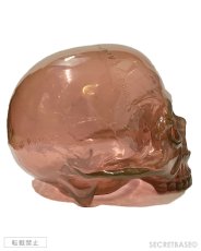 画像5: 1/1 SKULL HEAD CLEAR REDDISH BROWN  (5)