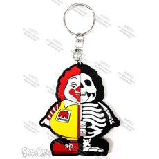 画像1: X-RAY MC SUPER SIZED RUBBER KEY HOLDER YELLOW (1)