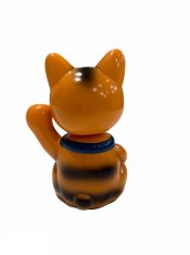 画像3:  BOBBLING HEAD LUCKY CAT FULL COLOR ORANGE Ver.[名入れサービス] (3)