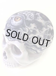 SF・ファンタジー・ホラー secret base 1/1 SKULL HEAD 1/1 SKULL HEAD SECRETBASE BLACK - SECRET BASE ONLINE STORE