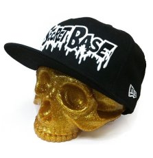 画像1: 1/1 SKULL HEAD & New Era? 9FIFTY? GOLD RAME SET (1)