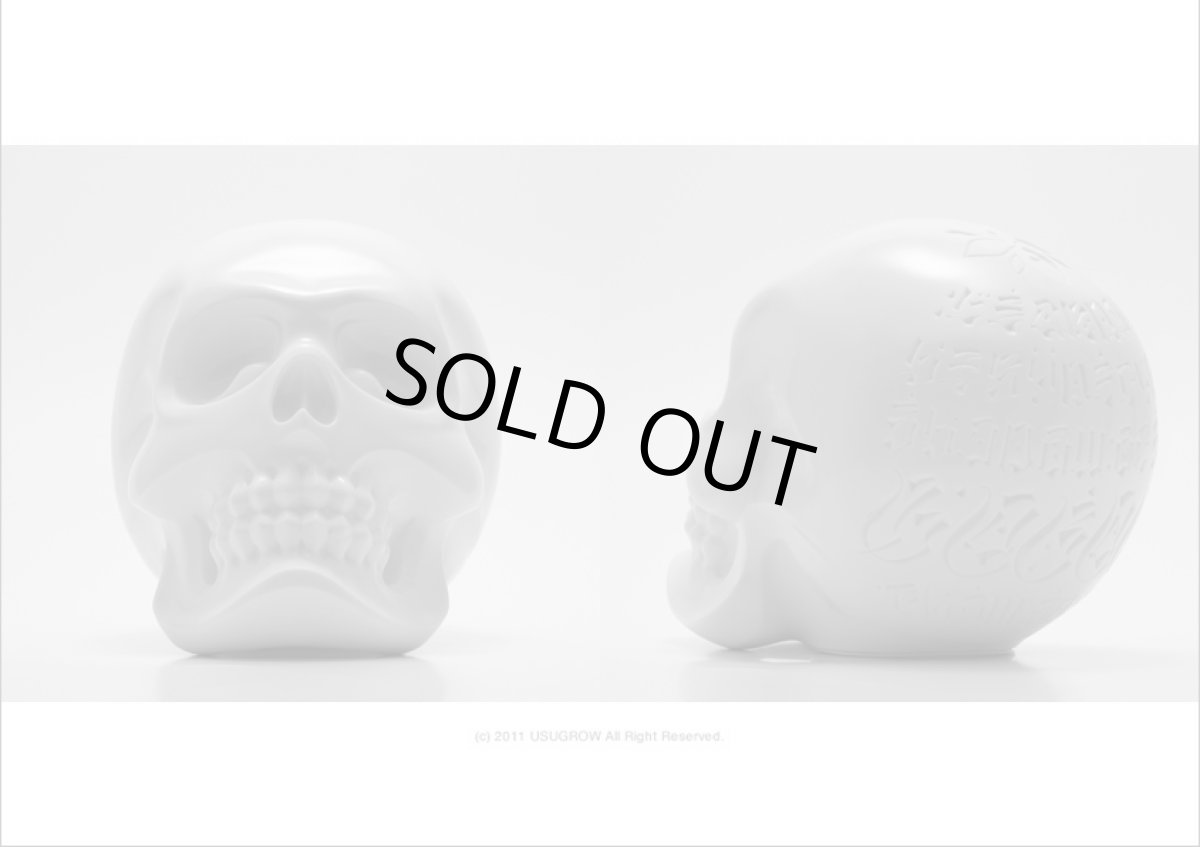 画像2: HASADHU SHINGON SKULL No.01 WHITE (2)