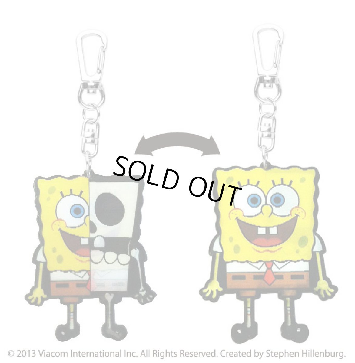 画像2: SPONGE BOB KEY HOLDER SET (2)