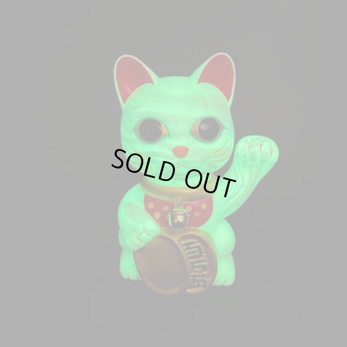 画像5: BOBBLING HEAD LUCKY CAT FULL COLOR MARBLE GLOW WHITE Ver.[名入れサービス] (5)