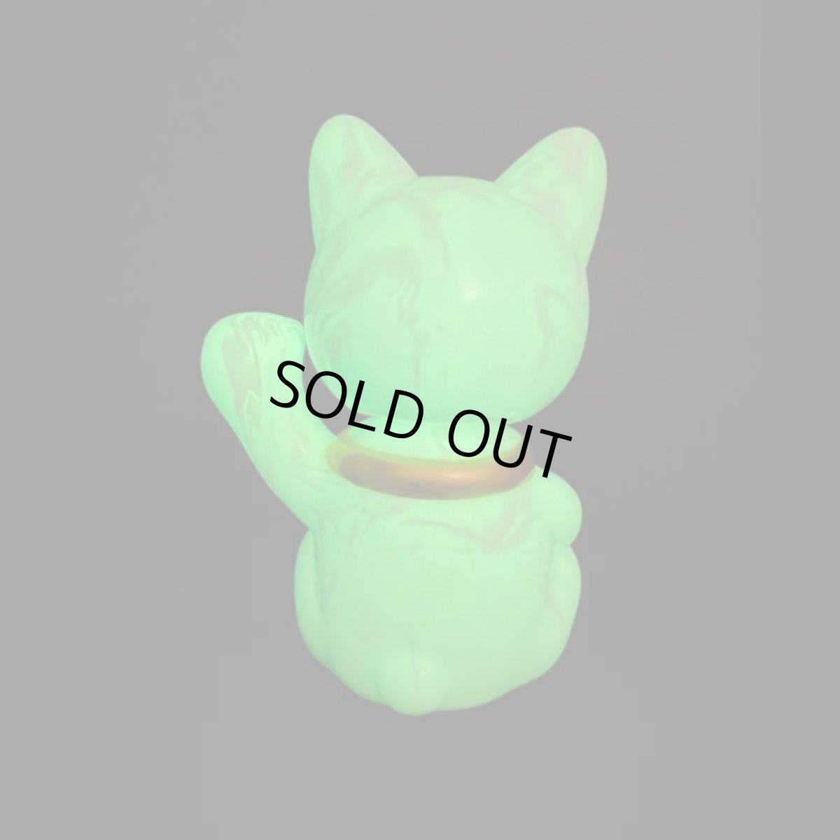 画像6: BOBBLING HEAD LUCKY CAT FULL COLOR MARBLE GLOW WHITE Ver.[名入れサービス] (6)