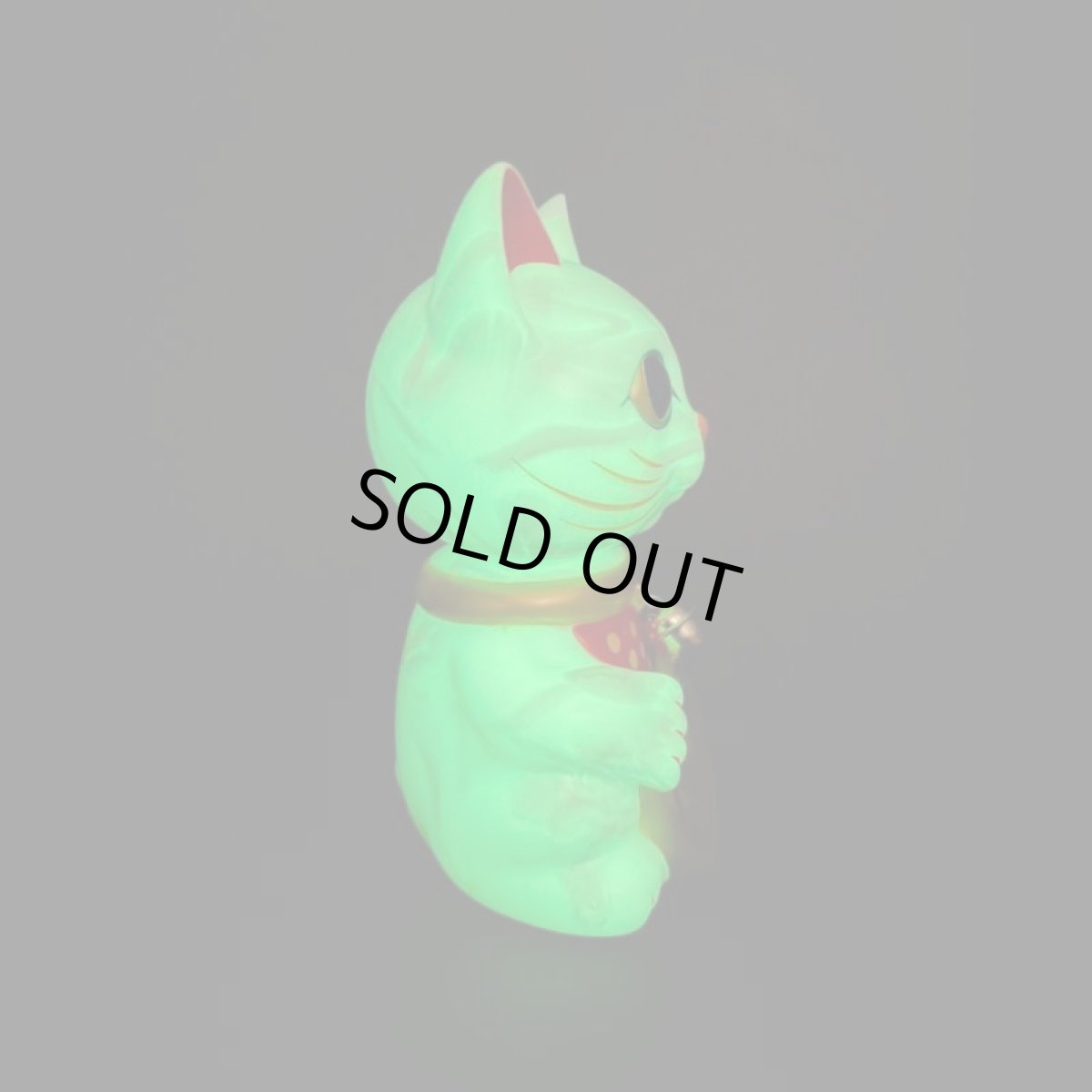 画像7: BOBBLING HEAD LUCKY CAT FULL COLOR MARBLE GLOW WHITE Ver.[名入れサービス] (7)