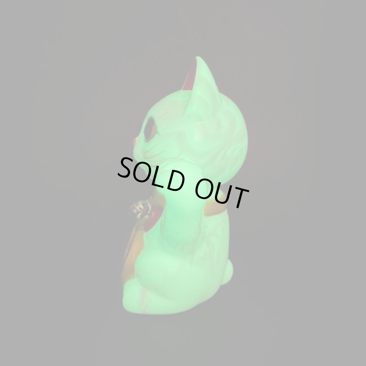 画像8: BOBBLING HEAD LUCKY CAT FULL COLOR MARBLE GLOW WHITE Ver.[名入れサービス] (8)