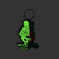 画像4: X-RAY RAT FINK RUBBER KEY HOLDER Glow in the Dark Ver. (4)