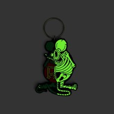 画像3: X-RAY RAT FINK RUBBER KEY HOLDER Glow in the Dark Ver. (3)