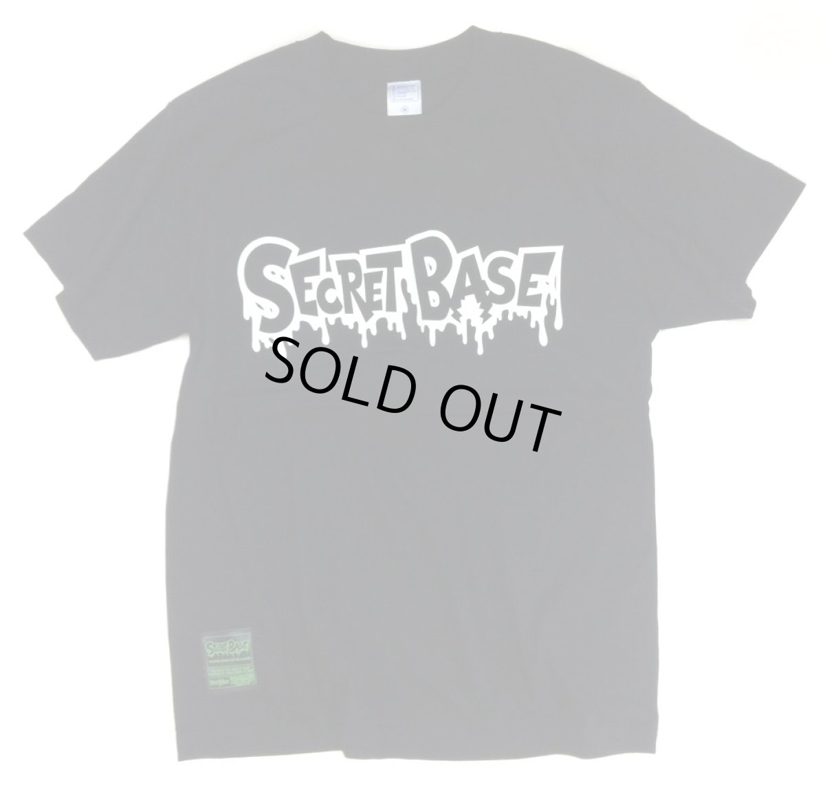 画像1: SECRETBASE LOGO T-SHIRT Black (1)