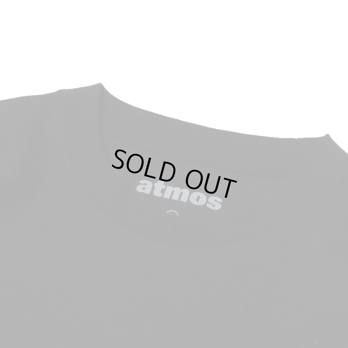 画像3: THE SIMPSONS x SECRET BASE x atmos BART EMBROIDERY POCKET LS TEE BLACK (3)