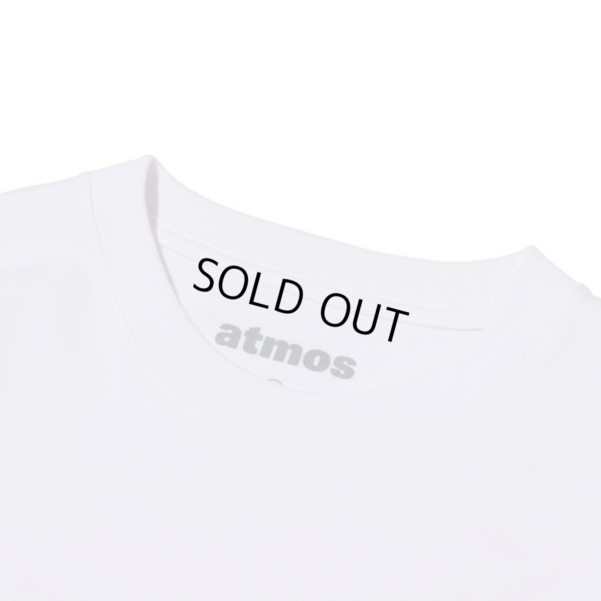 画像3: THE SIMPSONS x SECRET BASE x atmos BART EMBROIDERY POCKET LS TEE WHITE (3)