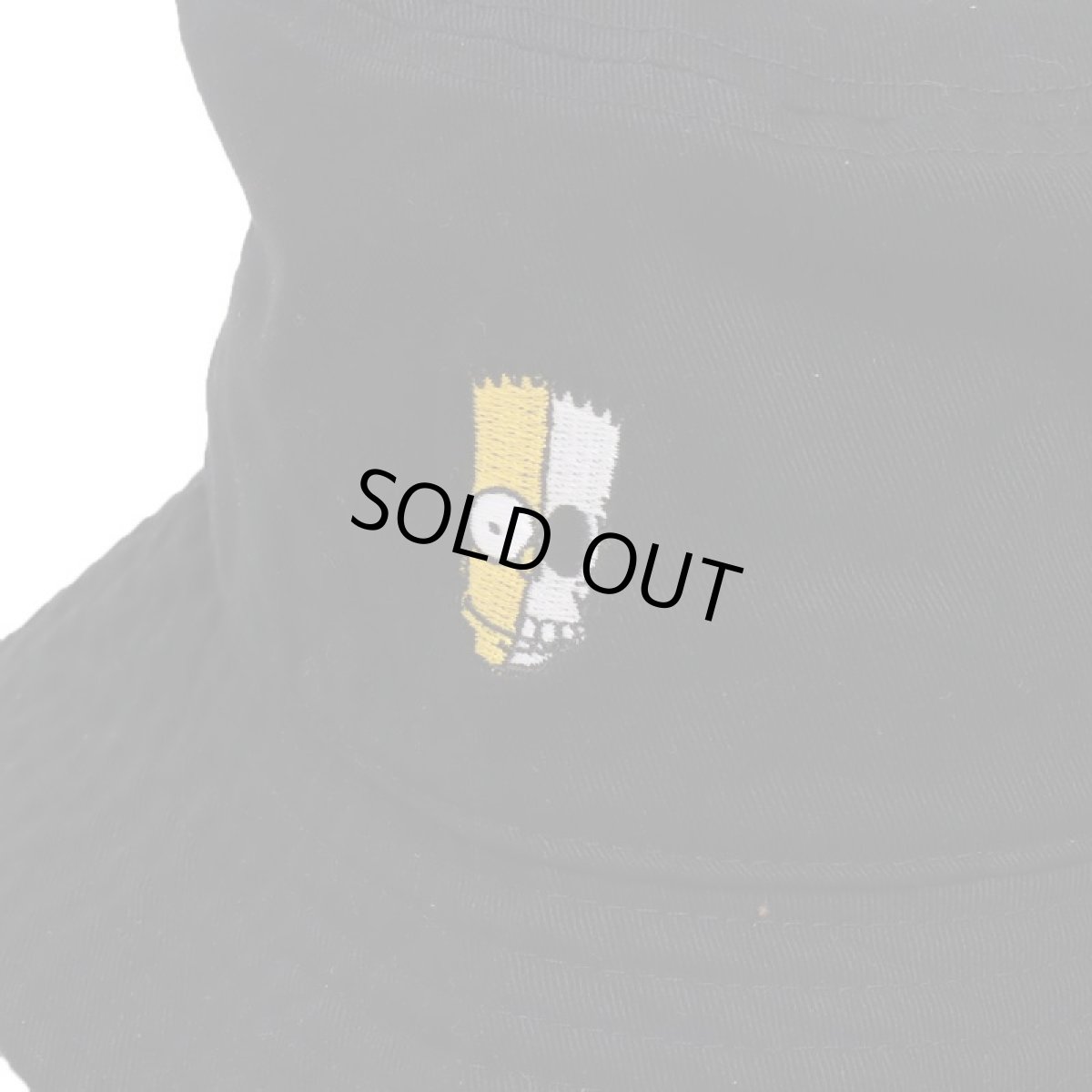 画像2: THE SIMPSONS x SECRET BASE x atmos BART BUCKET HAT BLACK (2)