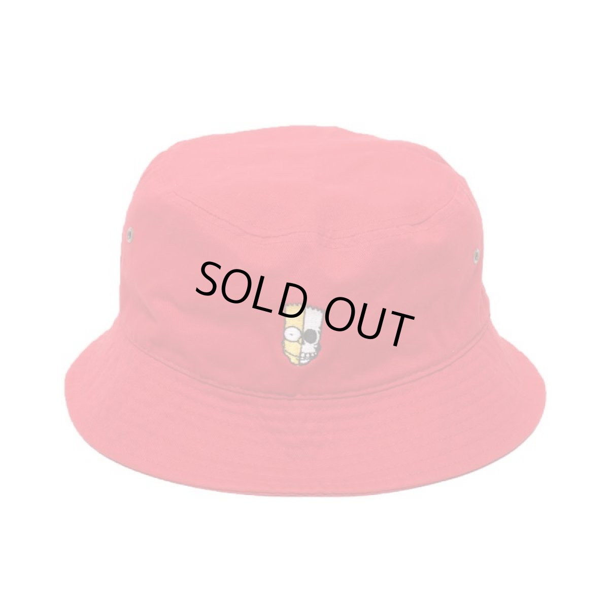 画像5: THE SIMPSONS x SECRET BASE x atmos BART BUCKET HAT RED (5)
