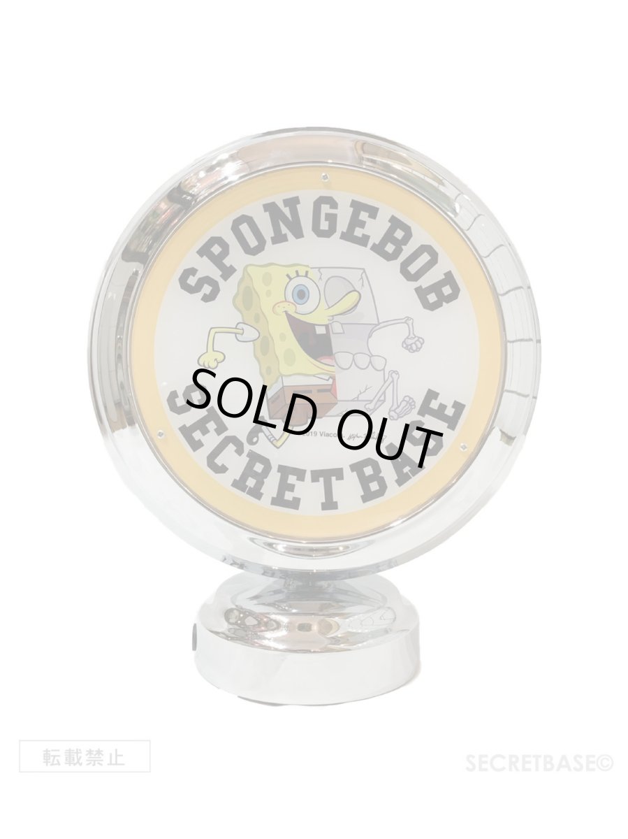 画像2: SECRETBASE ORIGINAL X-RAY SPONGEBOB NEON CLOCK (2)