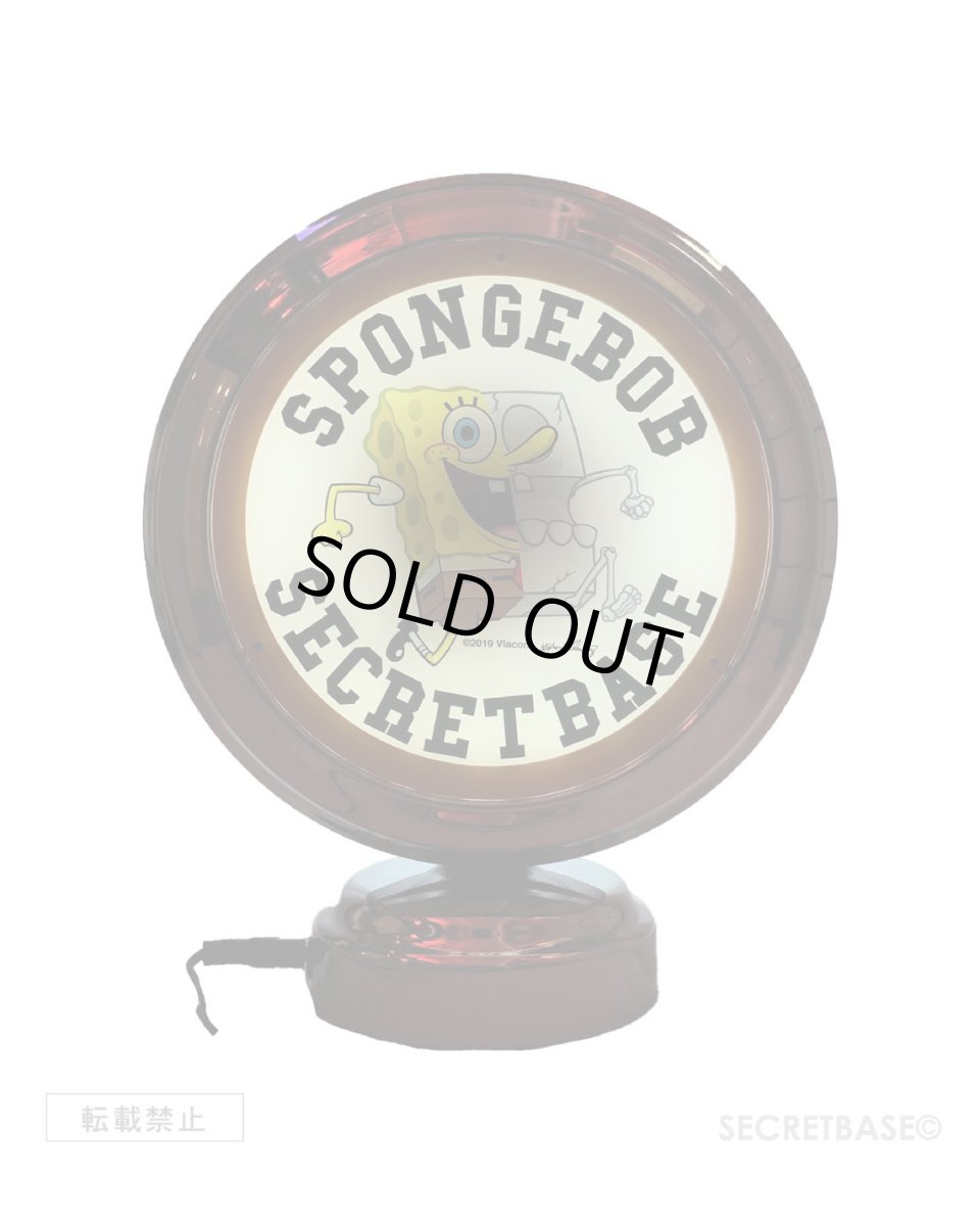 画像4: SECRETBASE ORIGINAL X-RAY SPONGEBOB NEON CLOCK (4)