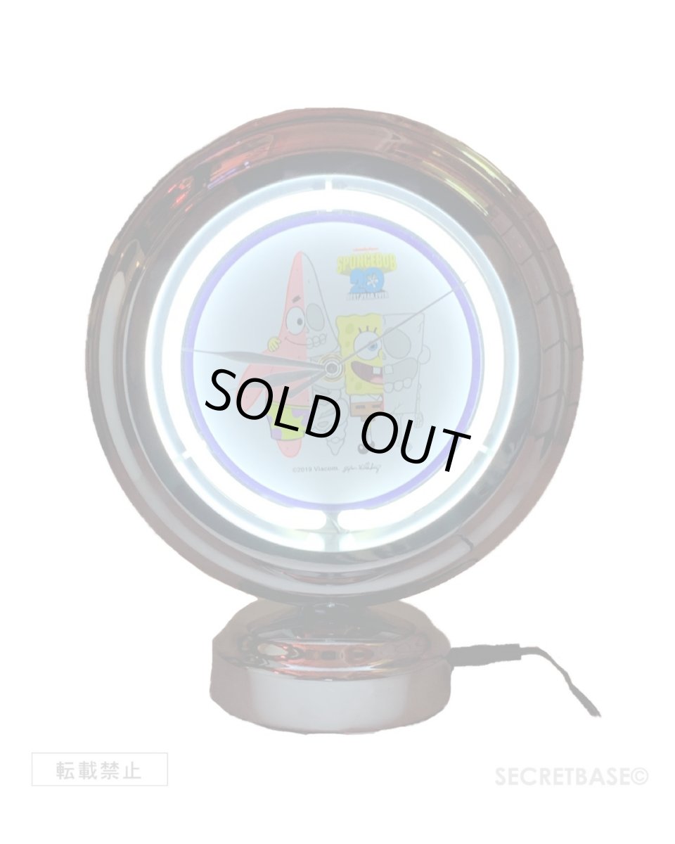 画像4: SECRETBASE ORIGINAL X-RAY SPONGEBOB & PATRICK NEON CLOCK (4)