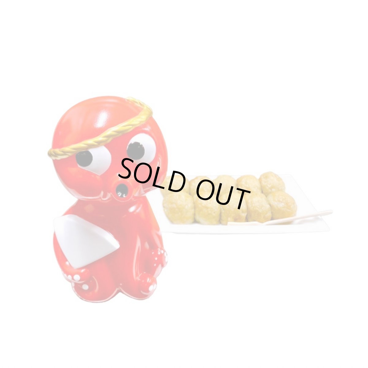 画像6: [多幸]BOBBLING HEAD FORTUNE OCTOPUS  FULL COLOR RED Ver.[名入れサービス] (6)