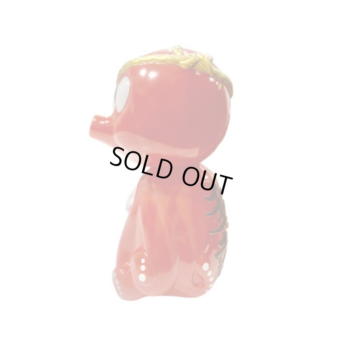 画像4: [多幸]BOBBLING HEAD FORTUNE OCTOPUS  FULL COLOR RED Ver.[名入れサービス] (4)