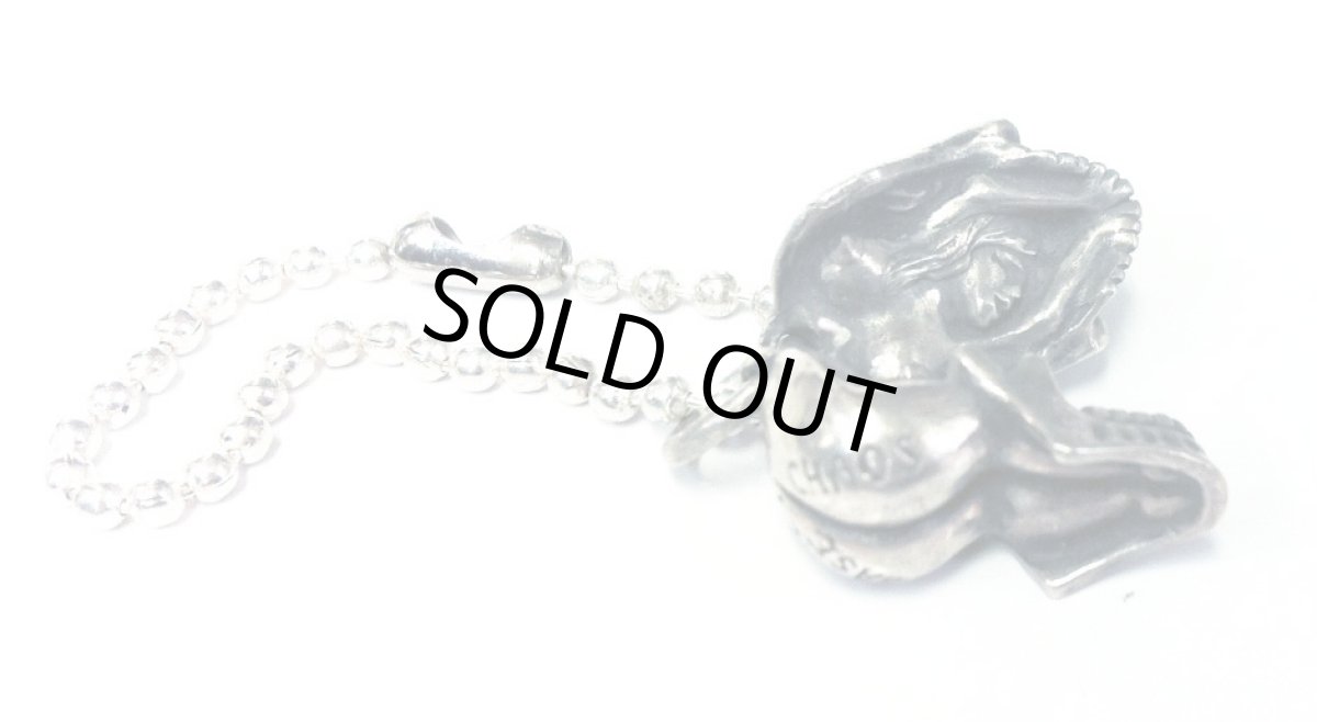 画像2: PORNO SKULL KEY CHAIN silver (2)