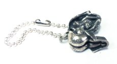 画像2: PORNO SKULL KEY CHAIN silver (2)