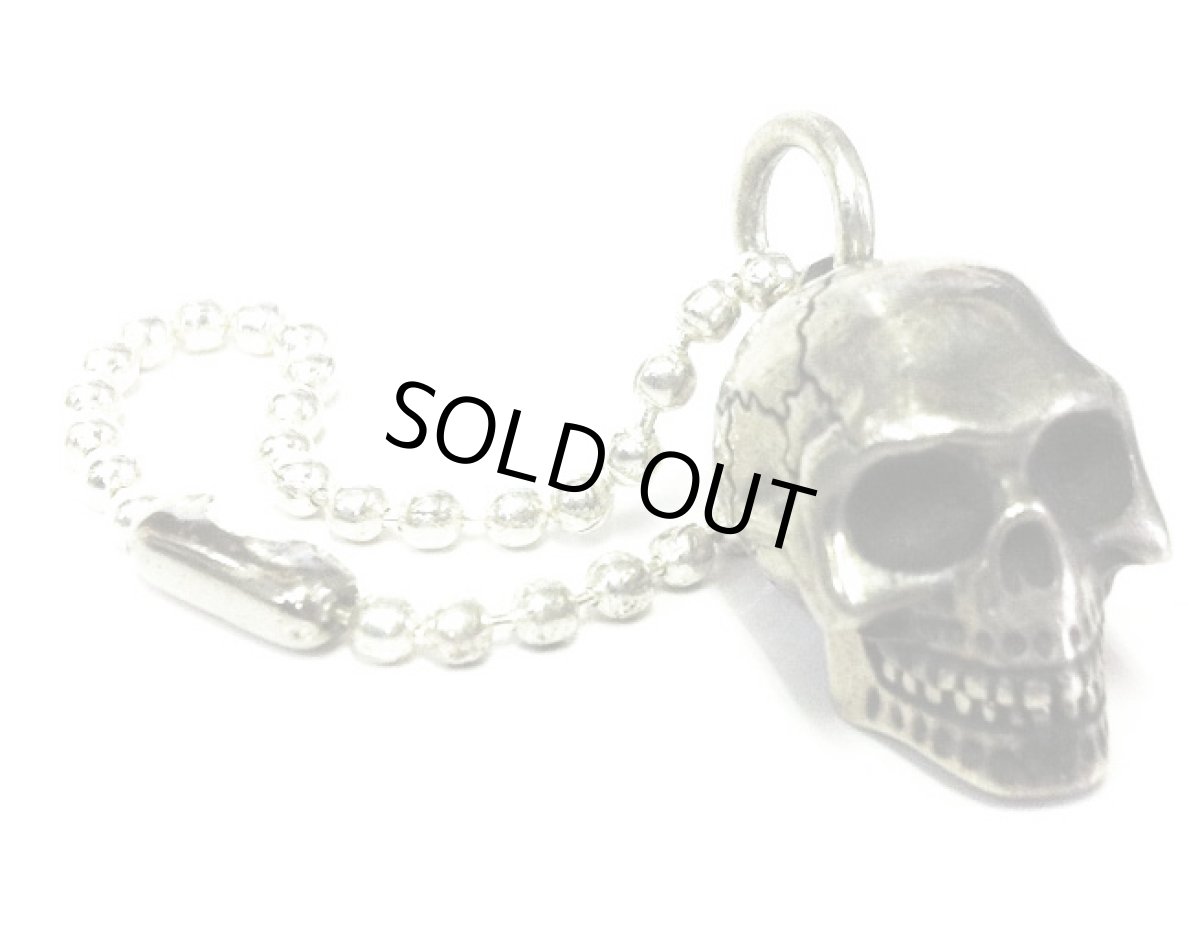 画像1: PORNO SKULL KEY CHAIN silver (1)