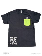 画像1: RAT FINK x SECRETBASE POCKET T-SHIRTS BLACK (1)