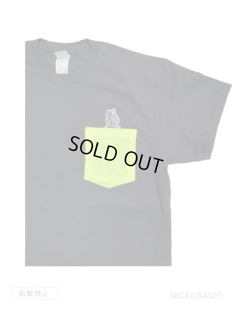画像4: RAT FINK x SECRETBASE POCKET T-SHIRTS BLACK (4)