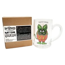 画像3: ORIGINAL RAT FINK GLASS MUG  (Back:Text Version) (3)