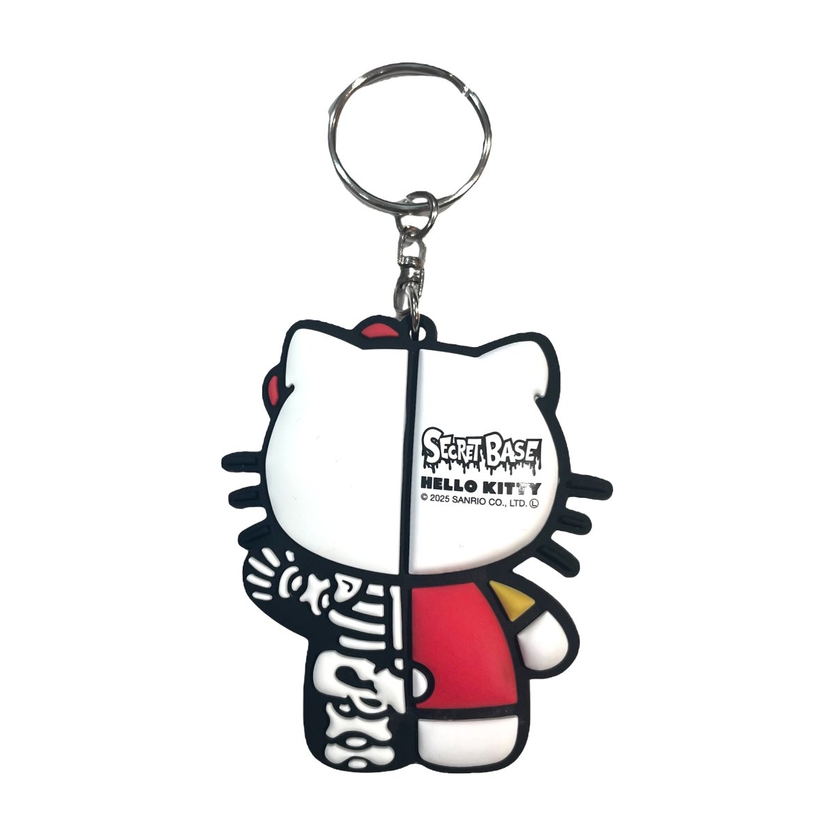 画像2: HELLO KITTY X-RAY 3D RUBBER KEY HOLDER RED (2)