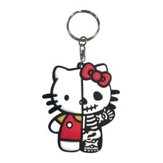 画像1: HELLO KITTY X-RAY 3D RUBBER KEY HOLDER RED (1)