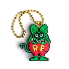 画像1: ORIGINAL MINI RAT FINK 3D RUBBER KEY HOLDER (1)