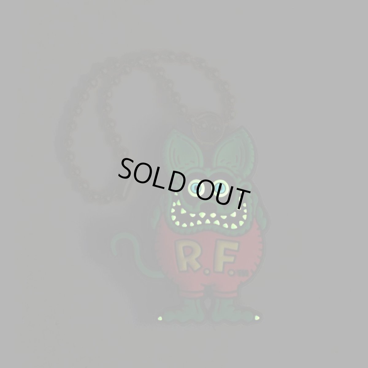 画像3: ORIGINAL MINI RAT FINK 3D RUBBER KEY HOLDER (3)