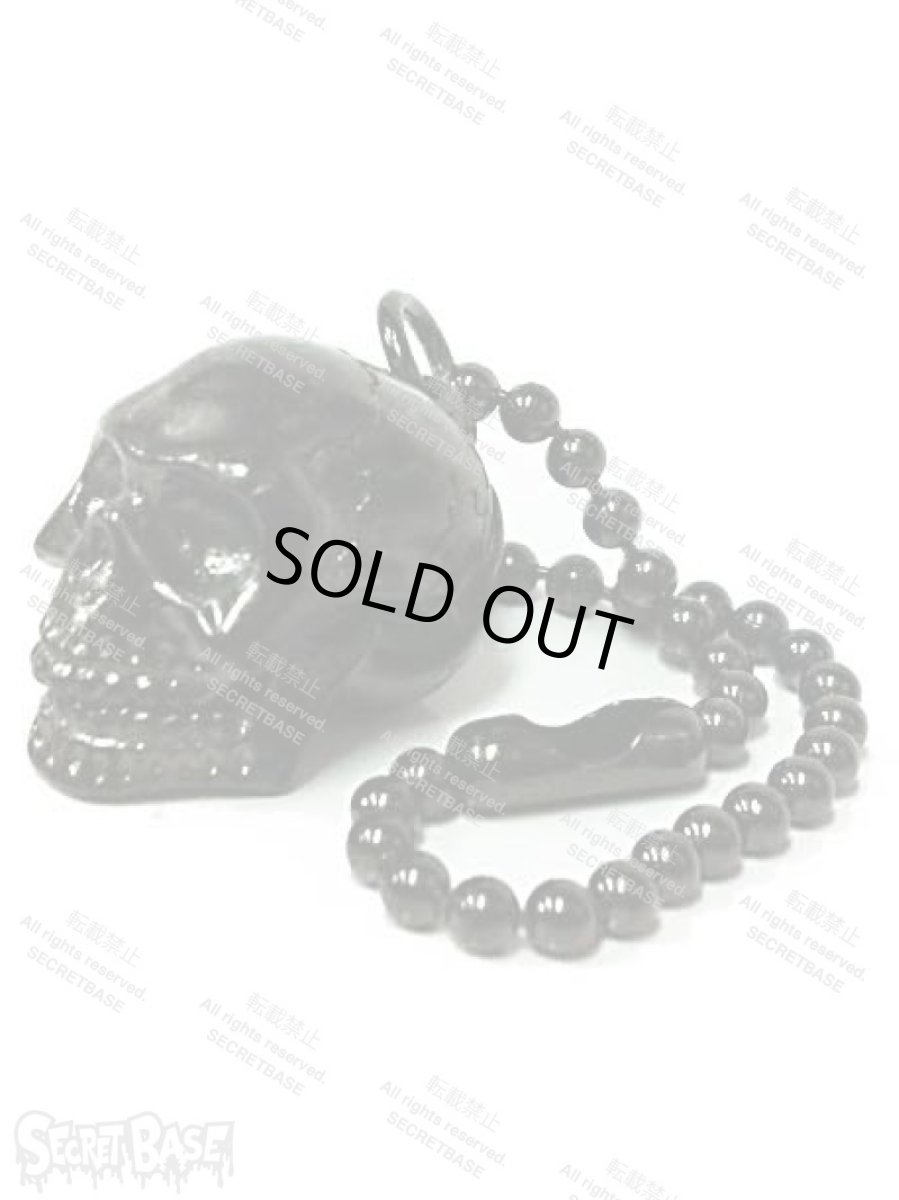 画像1: PORNO SKULL KEY CHAIN black (1)