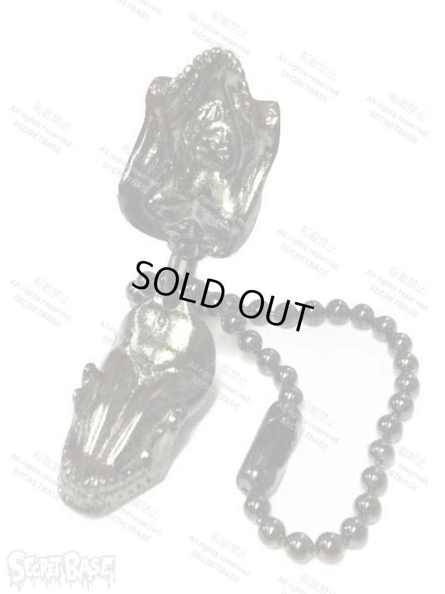 画像2: PORNO SKULL KEY CHAIN black (2)