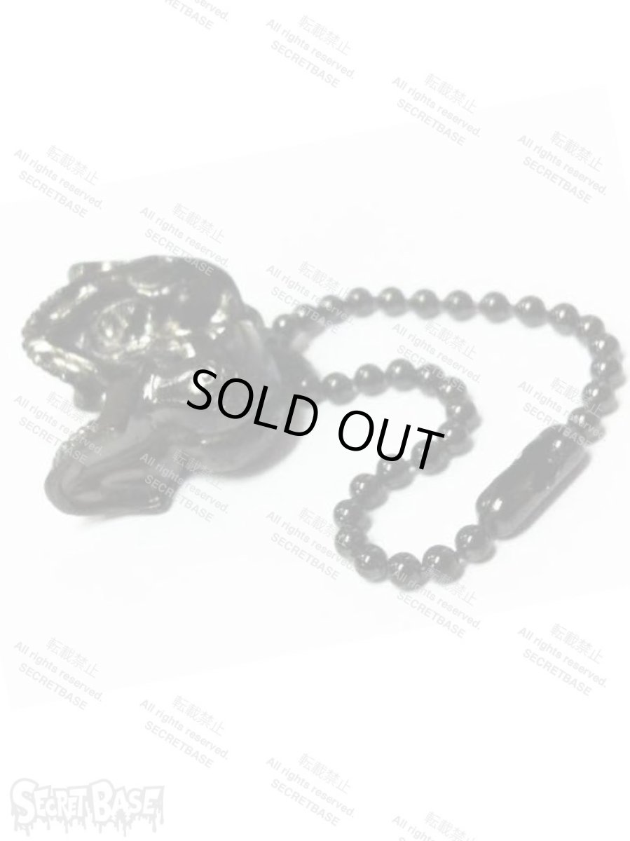 画像3: PORNO SKULL KEY CHAIN black (3)