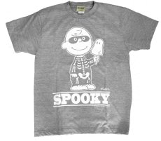 画像1: Charlie Brown T-SHIRT GRAY (1)