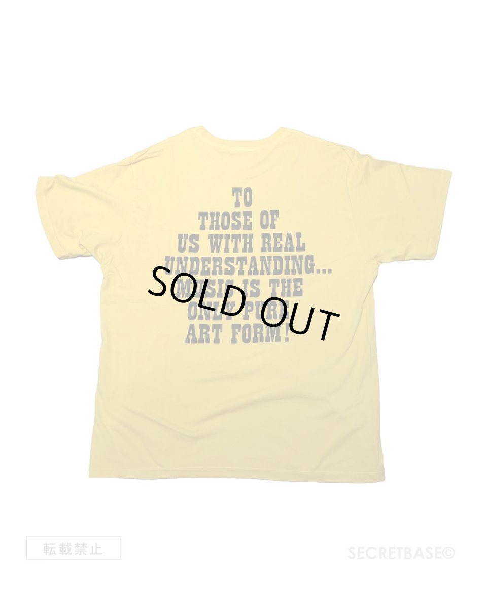 画像2: PEANUTS別注 “SCHROEDER starring BEETHOVEN” T-SHIRTS 2019 Ver. YELLOW (2)