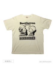 画像1: PEANUTS別注 “SCHROEDER starring BEETHOVEN” T-SHIRTS 2019 Ver. WHITE (1)