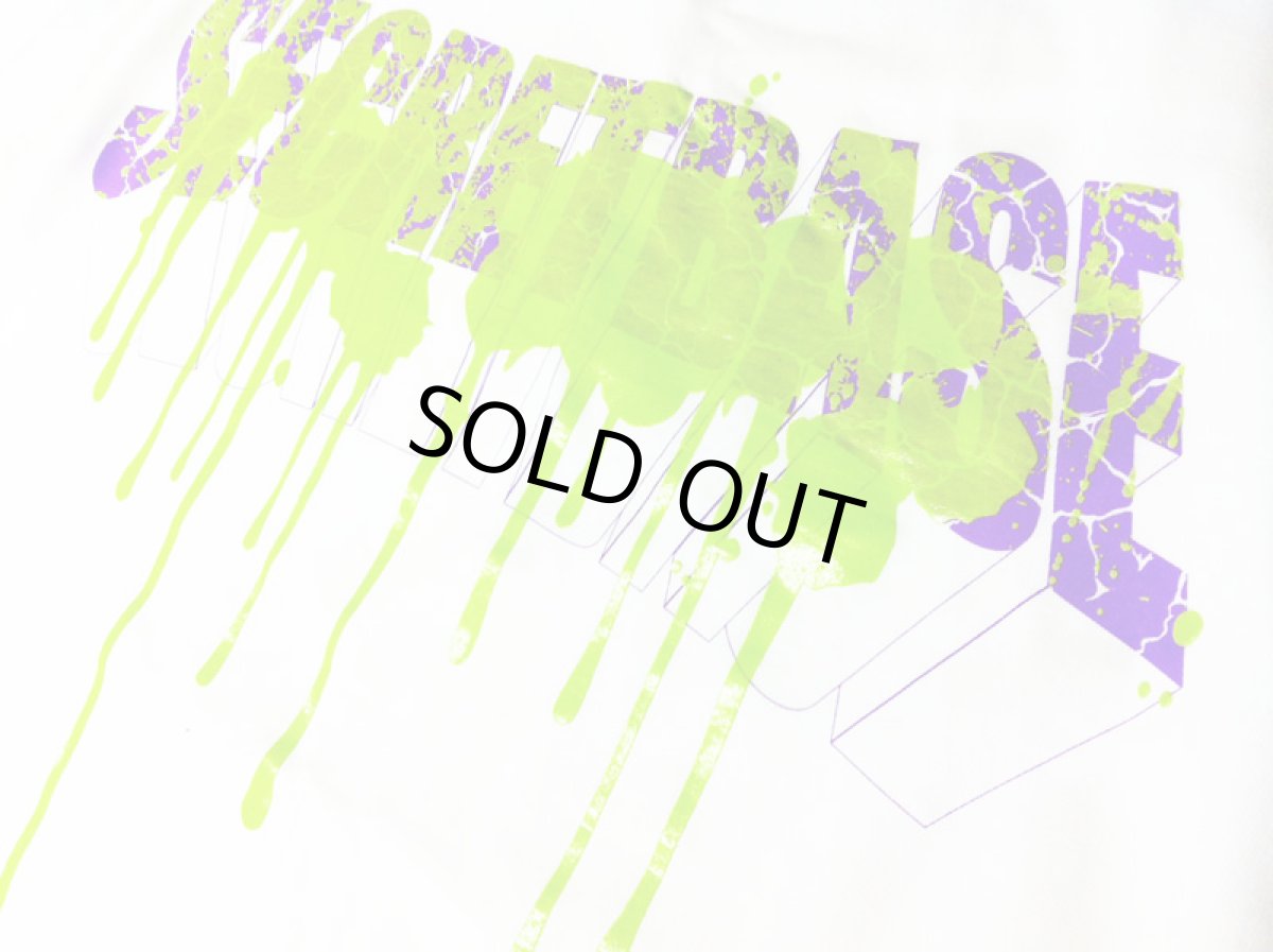 画像2: SPLATTER T-SHIRT WHTE (2)