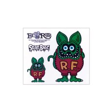 画像4: FRUIT OF THE LOOM x RAT FINK x SECRETBASE Original Designed T-shirts BLACK (4)