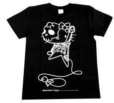 画像1: FLYING-V KITTY T-SHIRT BLACK (1)