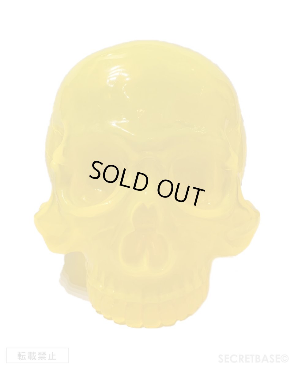 画像2: 1/1 SKULL HEAD CLEAR CLEAR  “MIKAN” ORANGE (2)