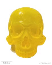 画像2: 1/1 SKULL HEAD CLEAR CLEAR  “MIKAN” ORANGE (2)