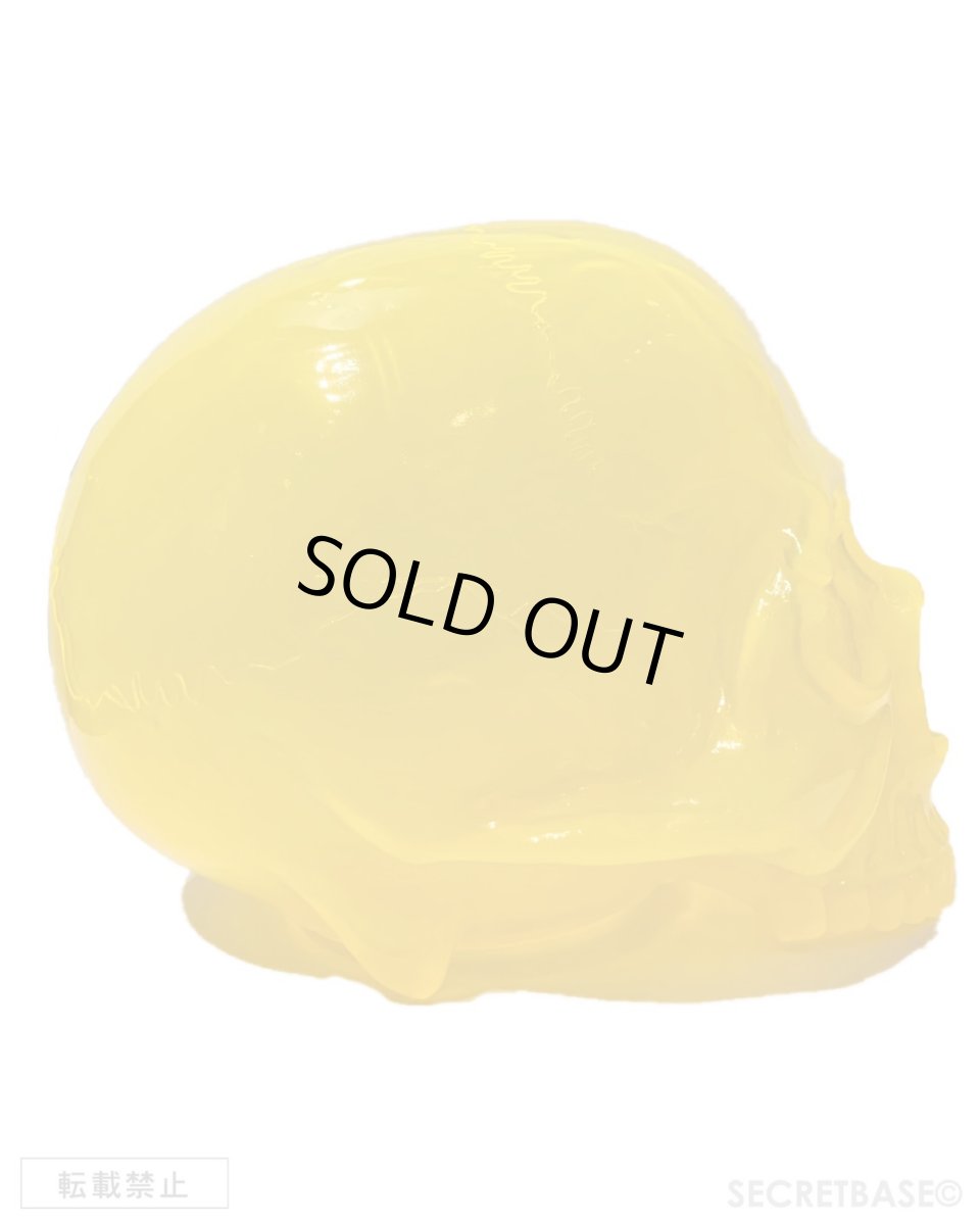 画像3: 1/1 SKULL HEAD CLEAR CLEAR  “MIKAN” ORANGE (3)